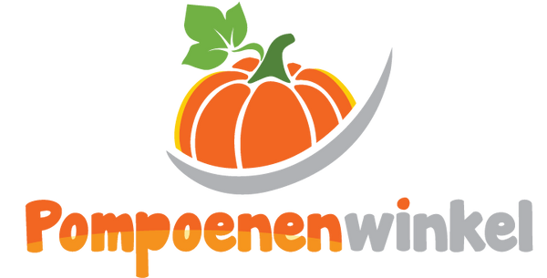 Logo Pompoenenwinkel, de beste plek voor pompoenen en zonnebloemen